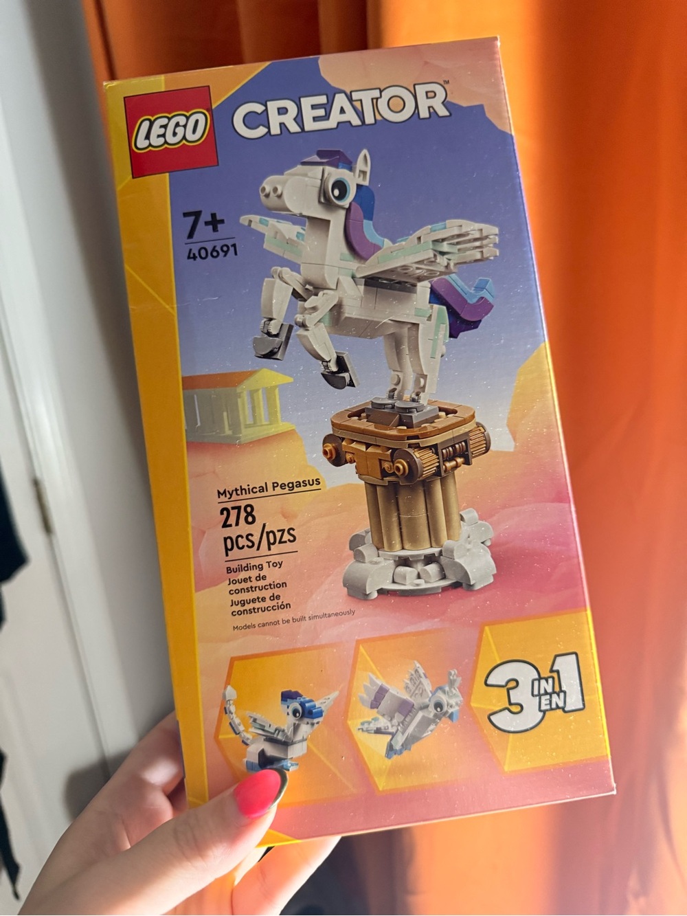 LEGO Creator Mythical Pegasus Set - White & Purple